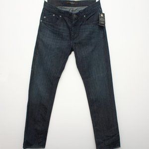 Rock Republic Colburg Lowrise Skinny Jeans Size 36 Heracles Blue Button Fly